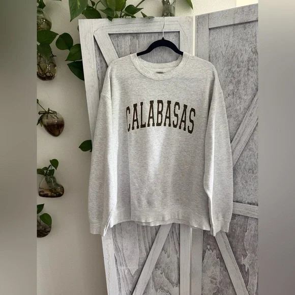 Gray Calabasas Sweatshirt - Picture 1 of 10